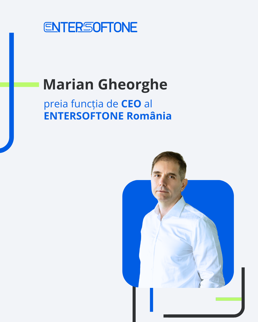 Marian Gheorghe - CEO, ENTERSOFTONE Romania